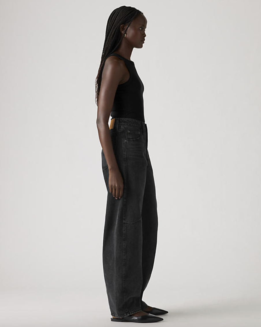 Shop women's barrel jeans from Levi's at Harbour Thread boutique.