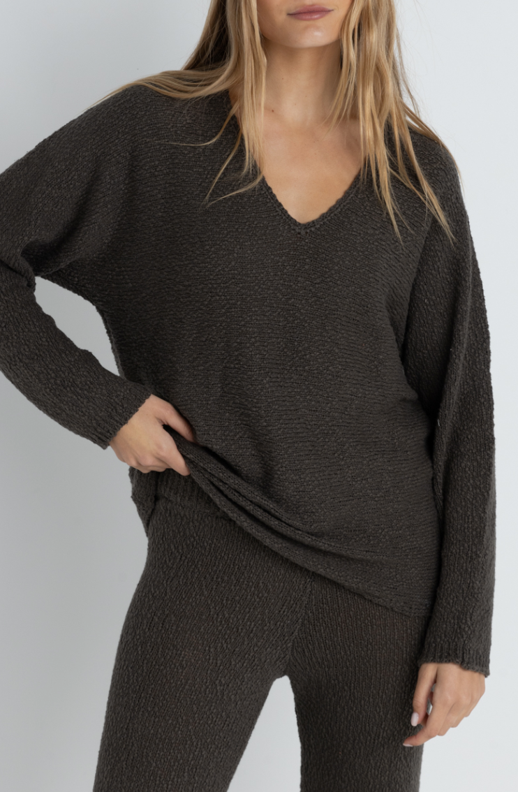 Boucle style oversized sweater from Rhythm