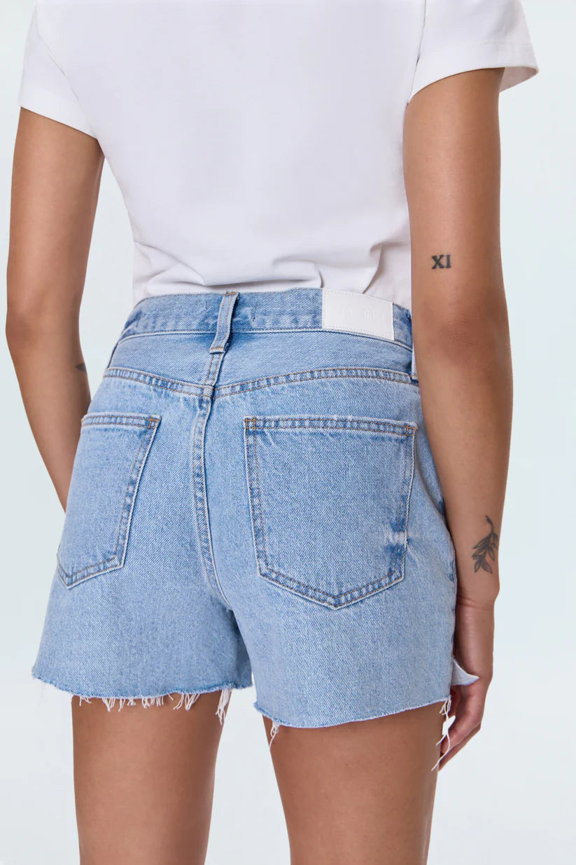 PISTOLA Nova High Rise Cutoff Shorts