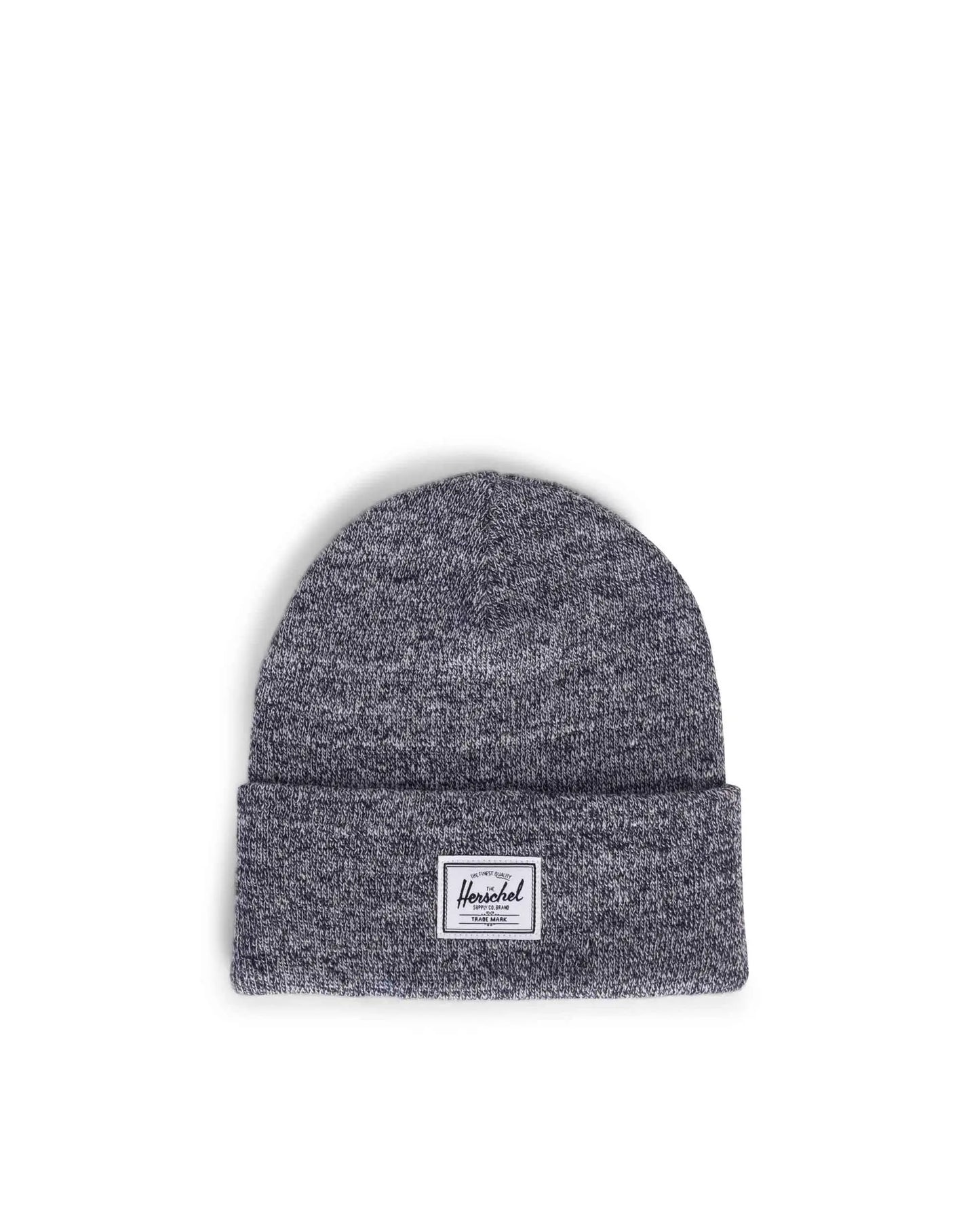 The heather navy Herschel Elmer Beanie at Harbour Thread