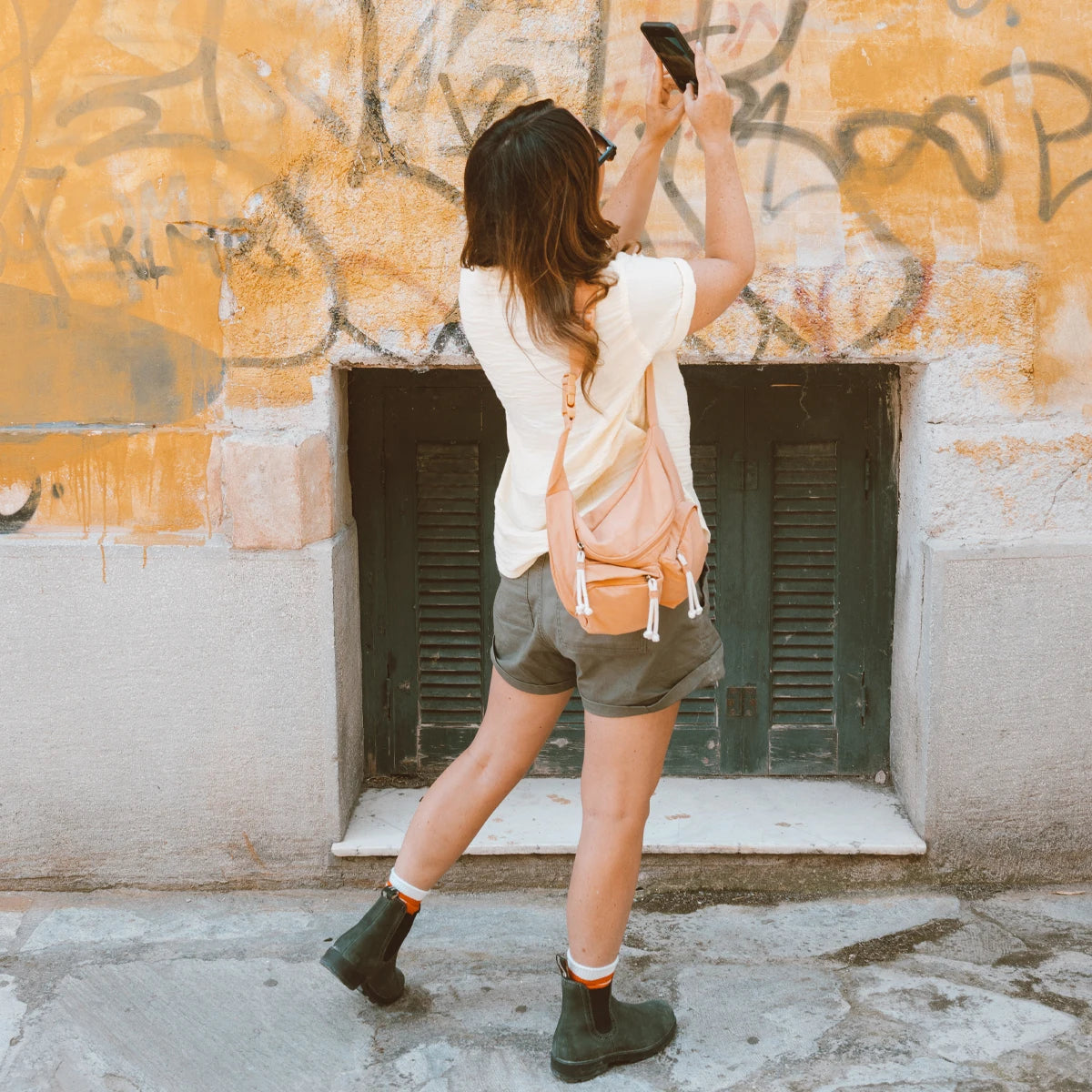 Blundstone 1630 Women s Originals High Top Boot Rustic Black Harbour Thread