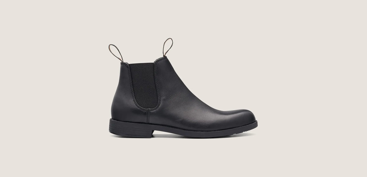 Blundstone 1901 Men s Ankle Dress Boot Black Harbour Thread