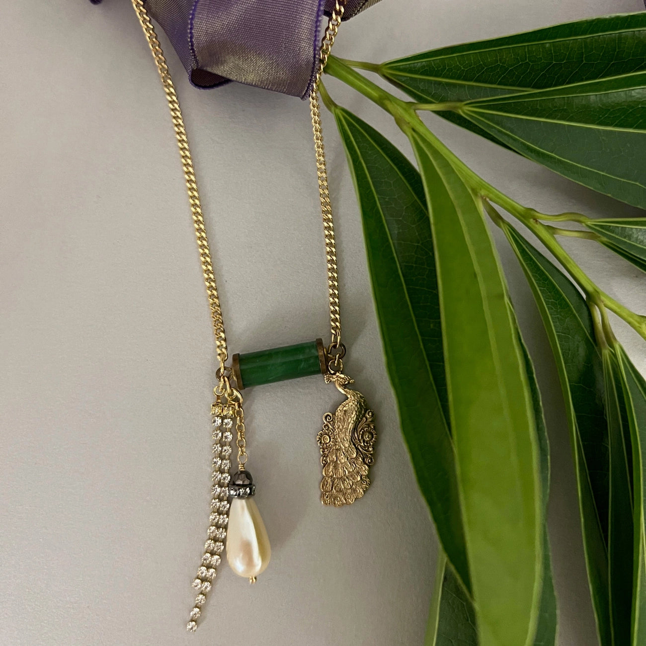 Shop the uniquely beautiful Juniper Necklace by Sandrine France Studio at Harbour Thread