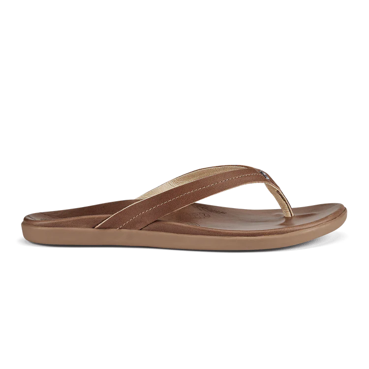 Shop the OluKai Honu Women's Leather Sandals in Tan at Harbour Thread women's boutique