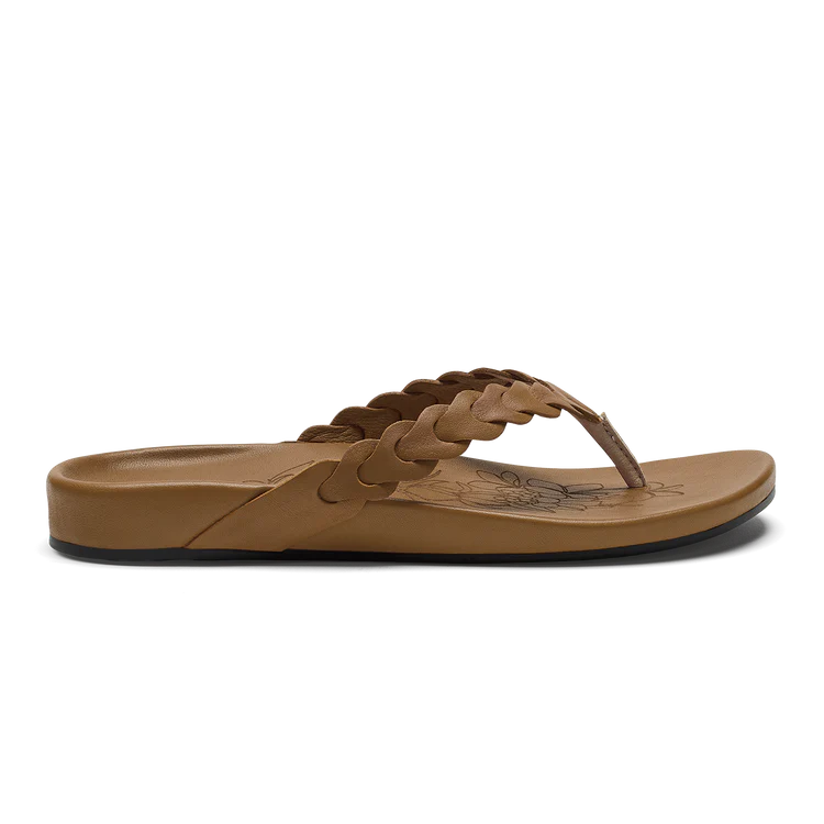 Elevate your everyday summer footwear style with the OluKai Lei Women's Leather Sandals at Harbour Thread women's boutique.