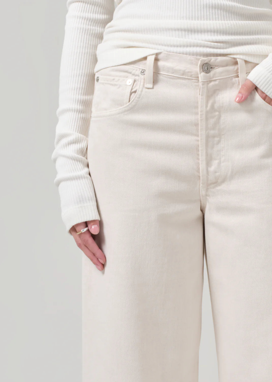 Citizens Of Humanity Ayla Raw Hem Crop