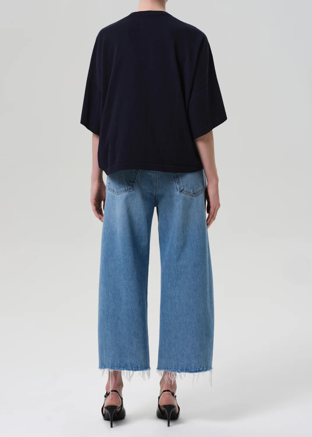 Citizens Of Humanity Ayla Raw Hem Crop