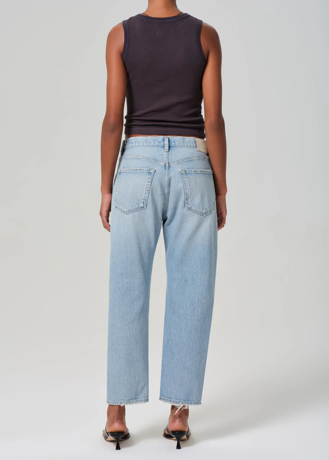 These women's jeans from Citizens Of Humanity are crafted from rigid, non stretch regenerative cotton with a soft hand feel