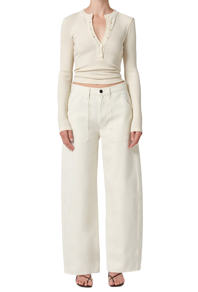 Shop the wide-leg Pashmina Ayla Cargo Jeans by Citizens Of Humanity at Harbour Thread.