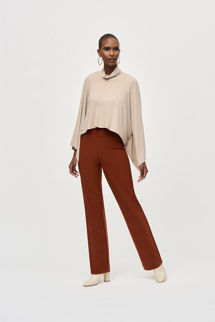 The Cinnamon Wide-Leg Pull-On Pants by Joseph Ribkoff