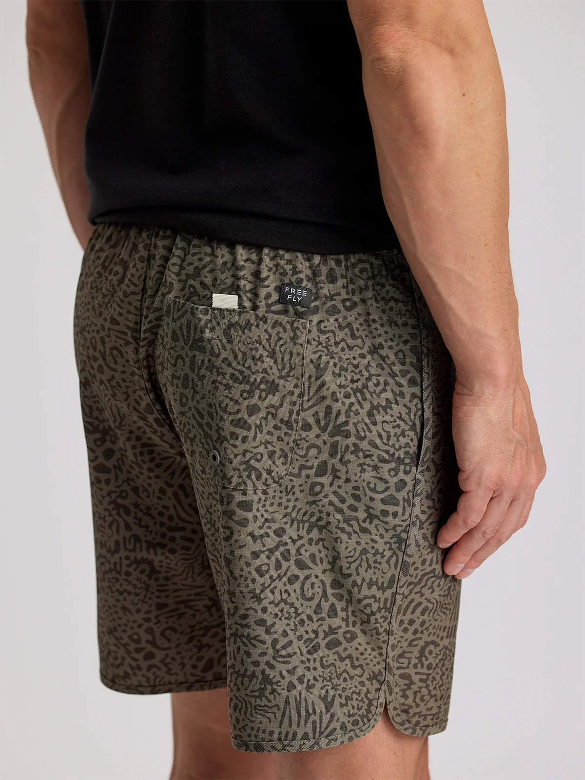 The Free Fly Men's Reverb Short features a back patch pocket for your keys or wallet