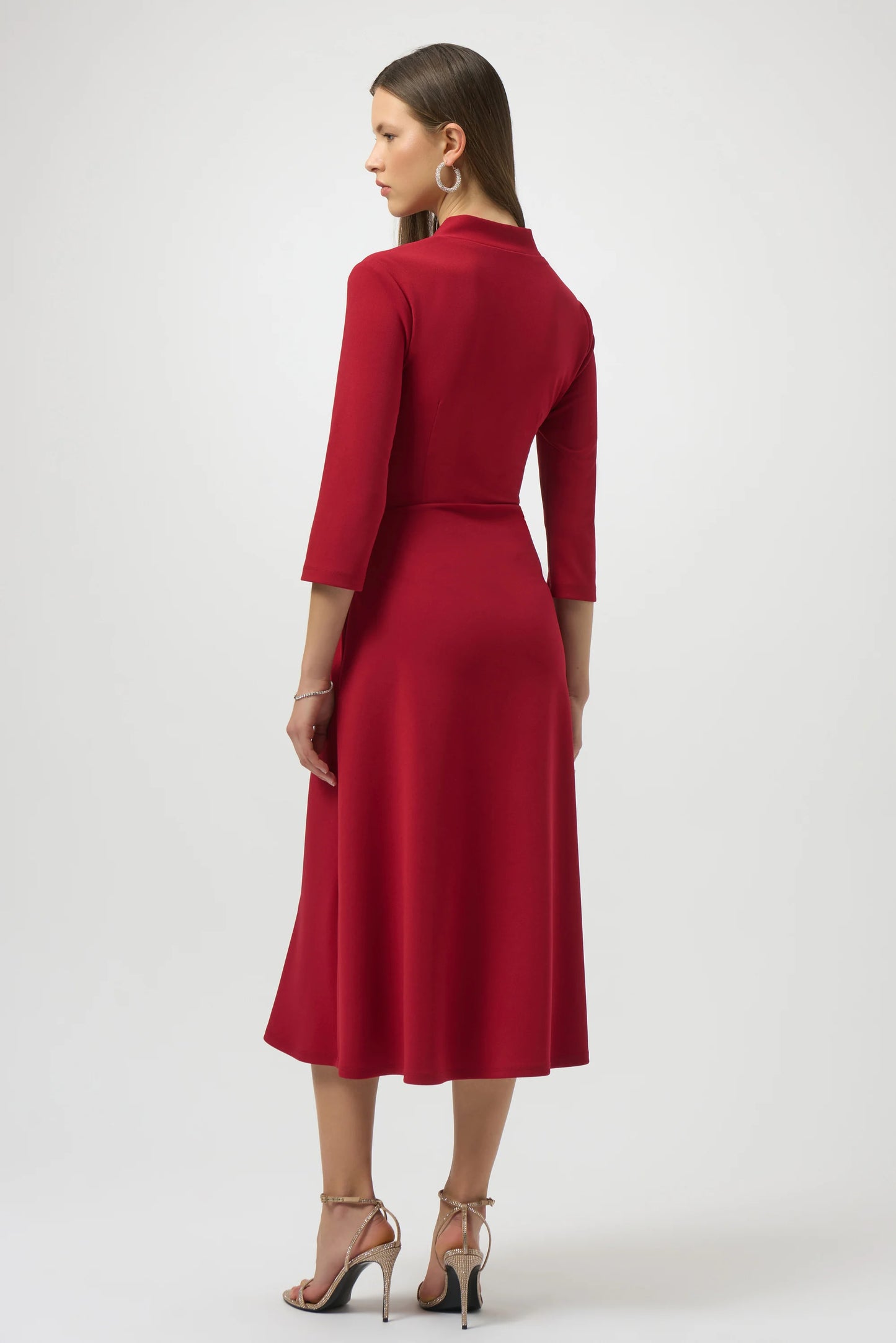 Joseph Ribkoff Scuba Crepe Fit and Flare Dress