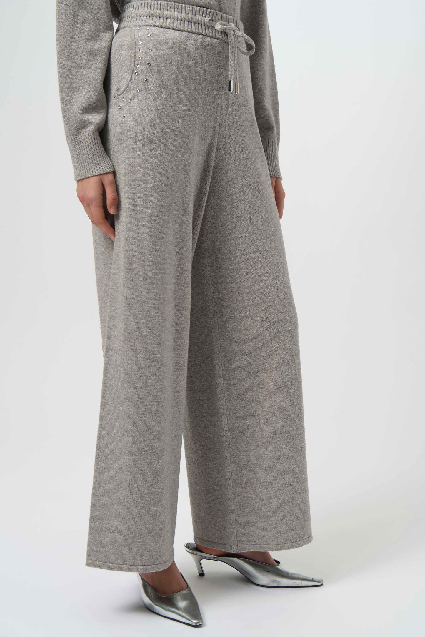 Joseph Ribkoff Sweater Knit Wide Leg Pull-On Pants