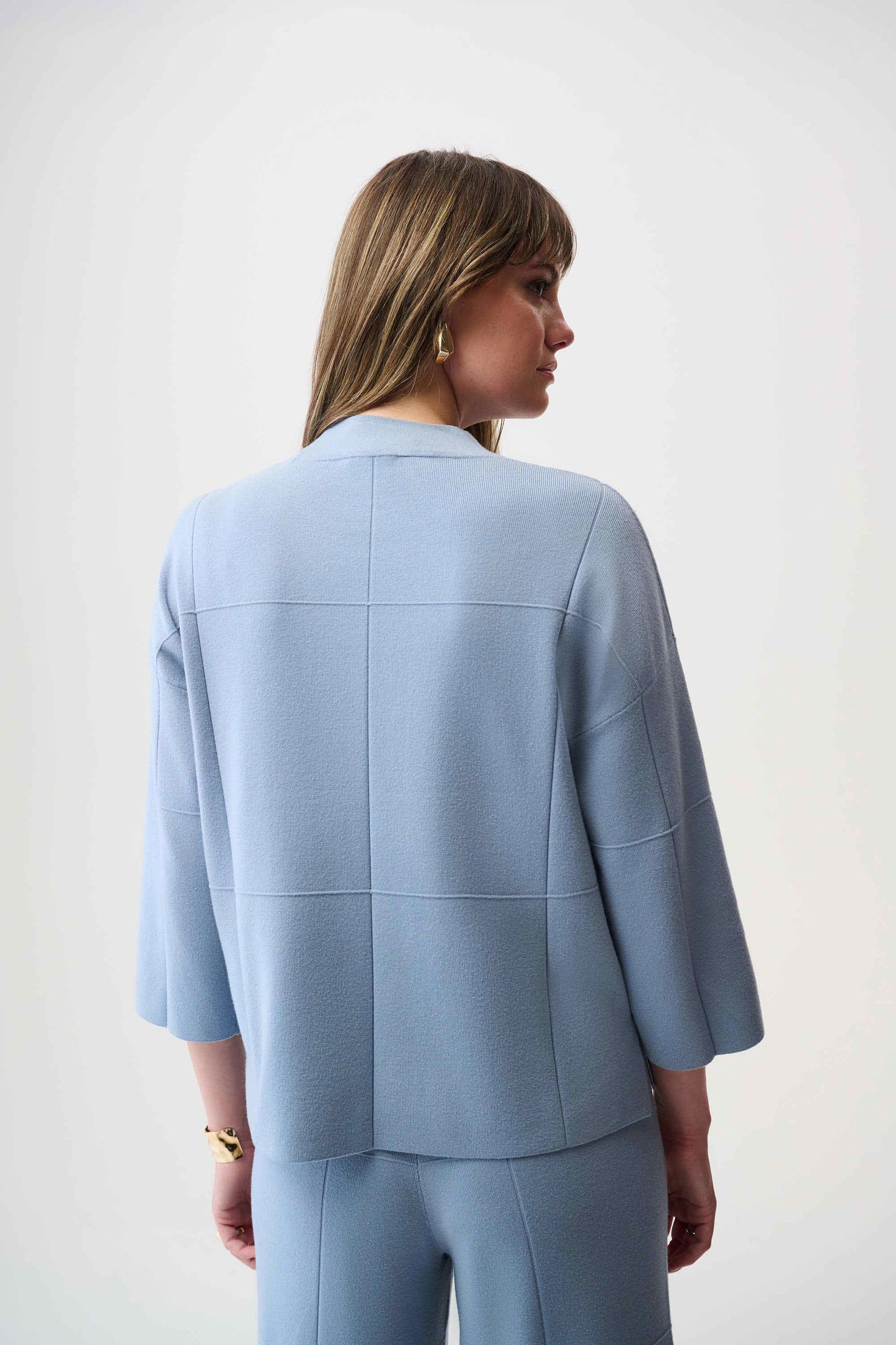Joseph Ribkoff Brushed Viscose Straight Mock Neck Sweater