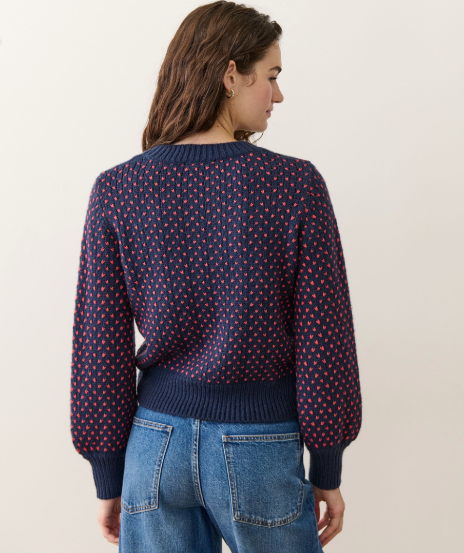 Marine Layer Alma Crewneck Sweater