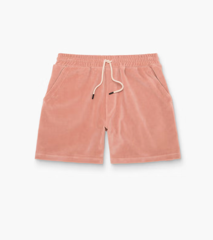 Elevate your everyday style when you wear the OAS Cameo Velour Shorts, now available at Harbour Thread men's store in Burlington, VT.