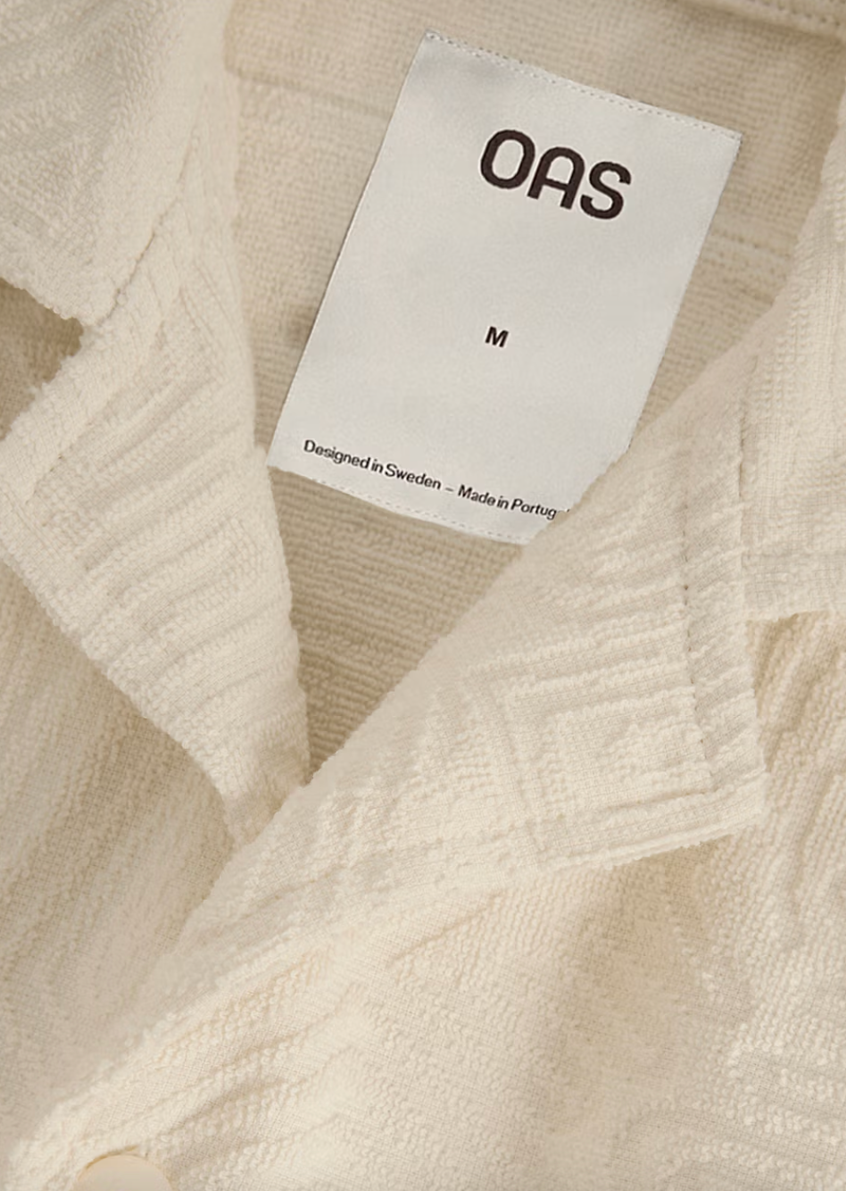 Shop this OAS men's short sleeve terrycloth shirt at Harbour Thread