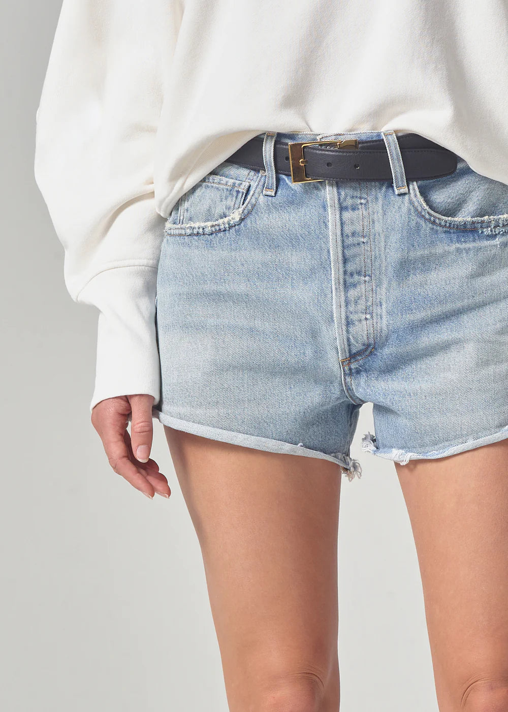 Shop the Marlow mid-rise denim short by Citizens of Humanity at Harbour Thread