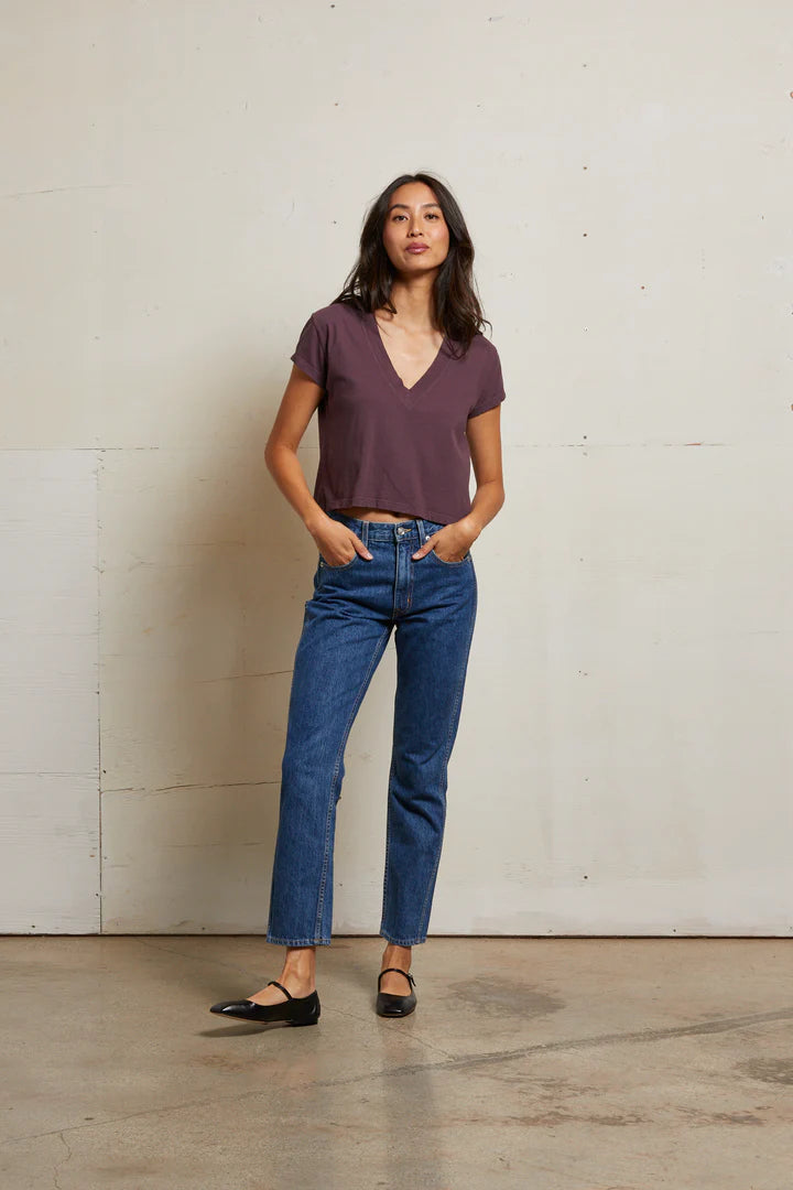 Perfect White Tee Alanis V-Neck Tee