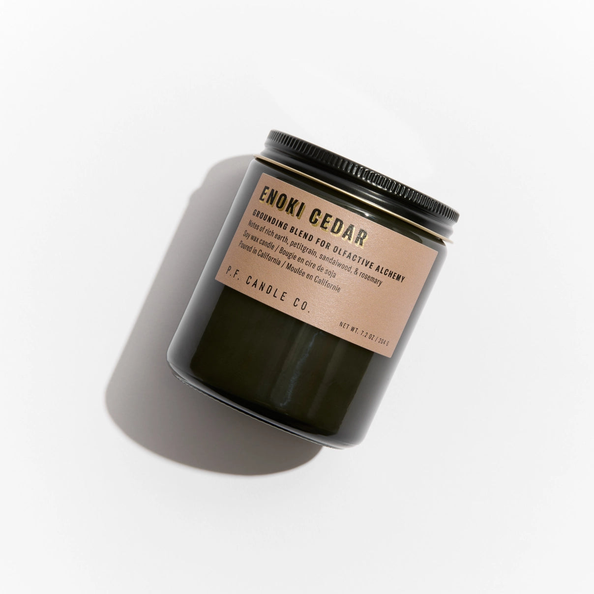 P.F. Candle Co. Enoki Cedar Alchemy Soy Candle - 7.2 oz