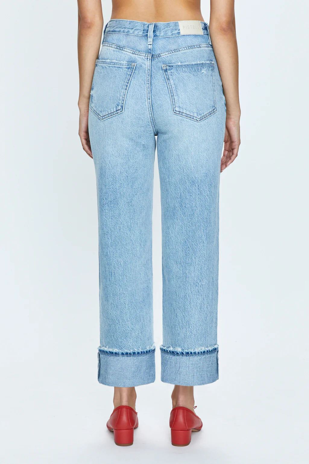 PISTOLA Cassie Super High Rise Straight Jean