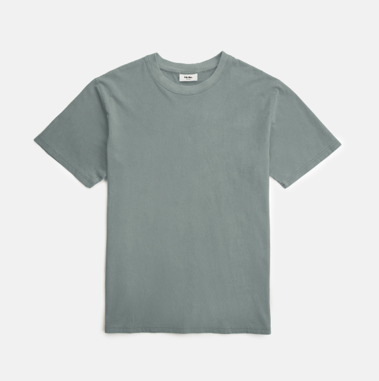 The Rhythm Classic Vintage Tee in the color Seafoam