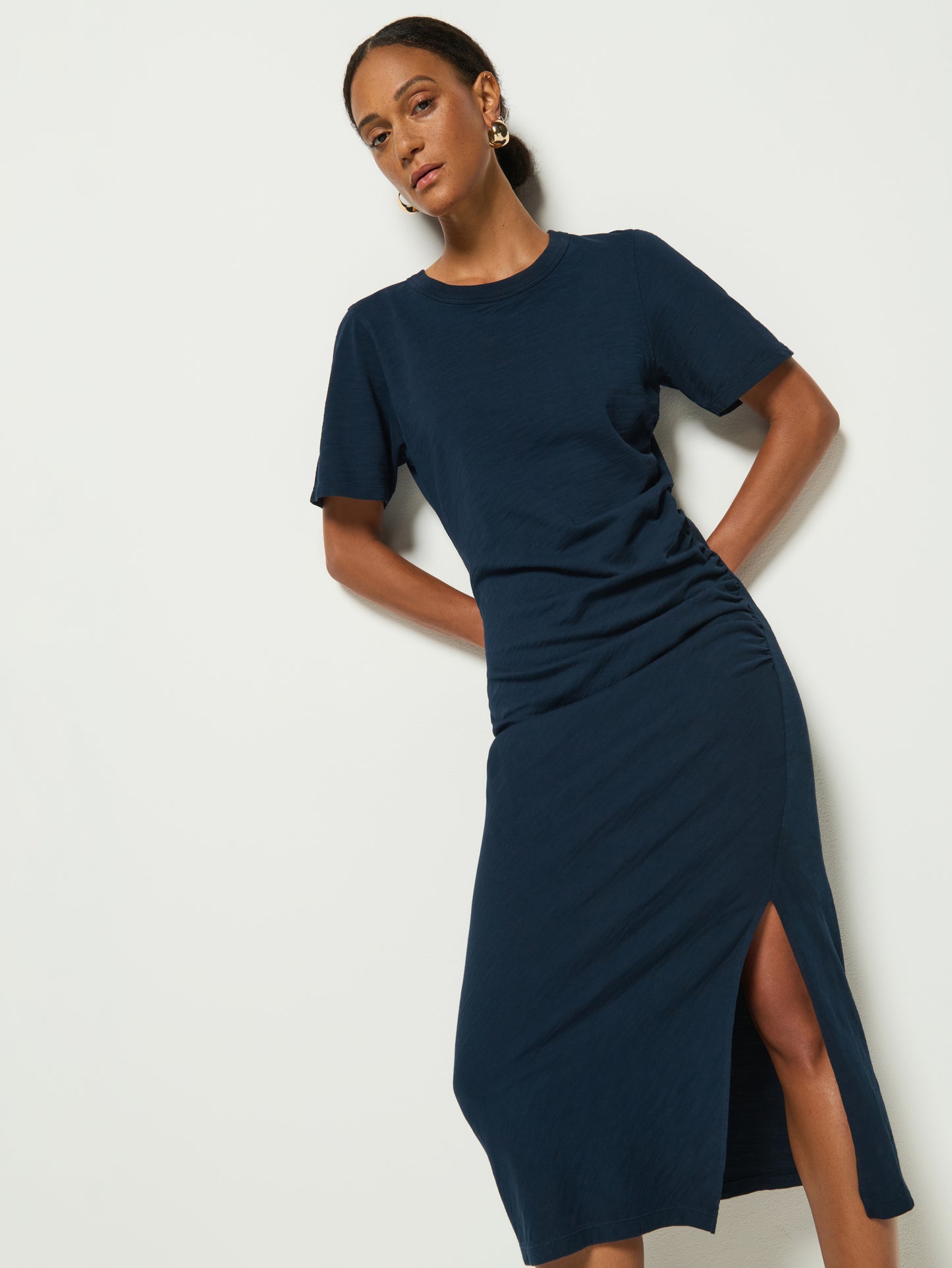 Shop the Cole T-Shirt Dress by Nation at Harbour Thread for chic, simplistic style.