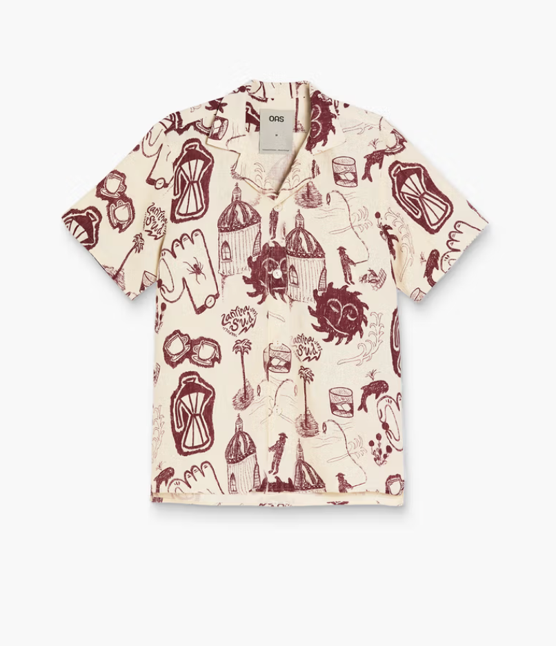 Enjoy warm-weather days in style with the OAS Cantina Cuba Linen Shirt. Find yours at Harbour Thread in Burlington, VT!