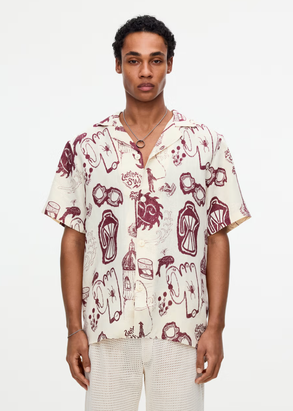 OAS Cantina Cuba Linen Shirt