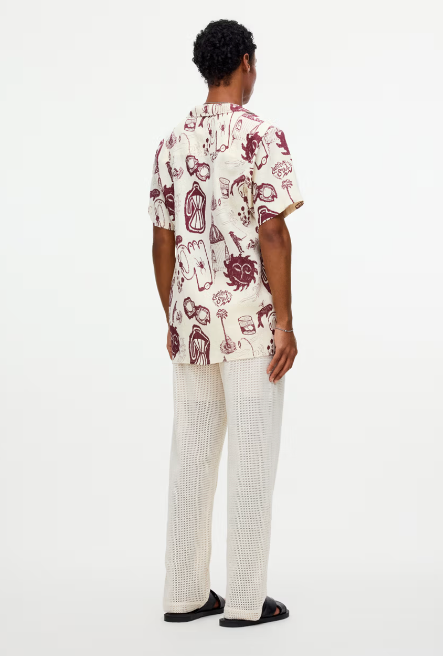 OAS Cantina Cuba Linen Shirt