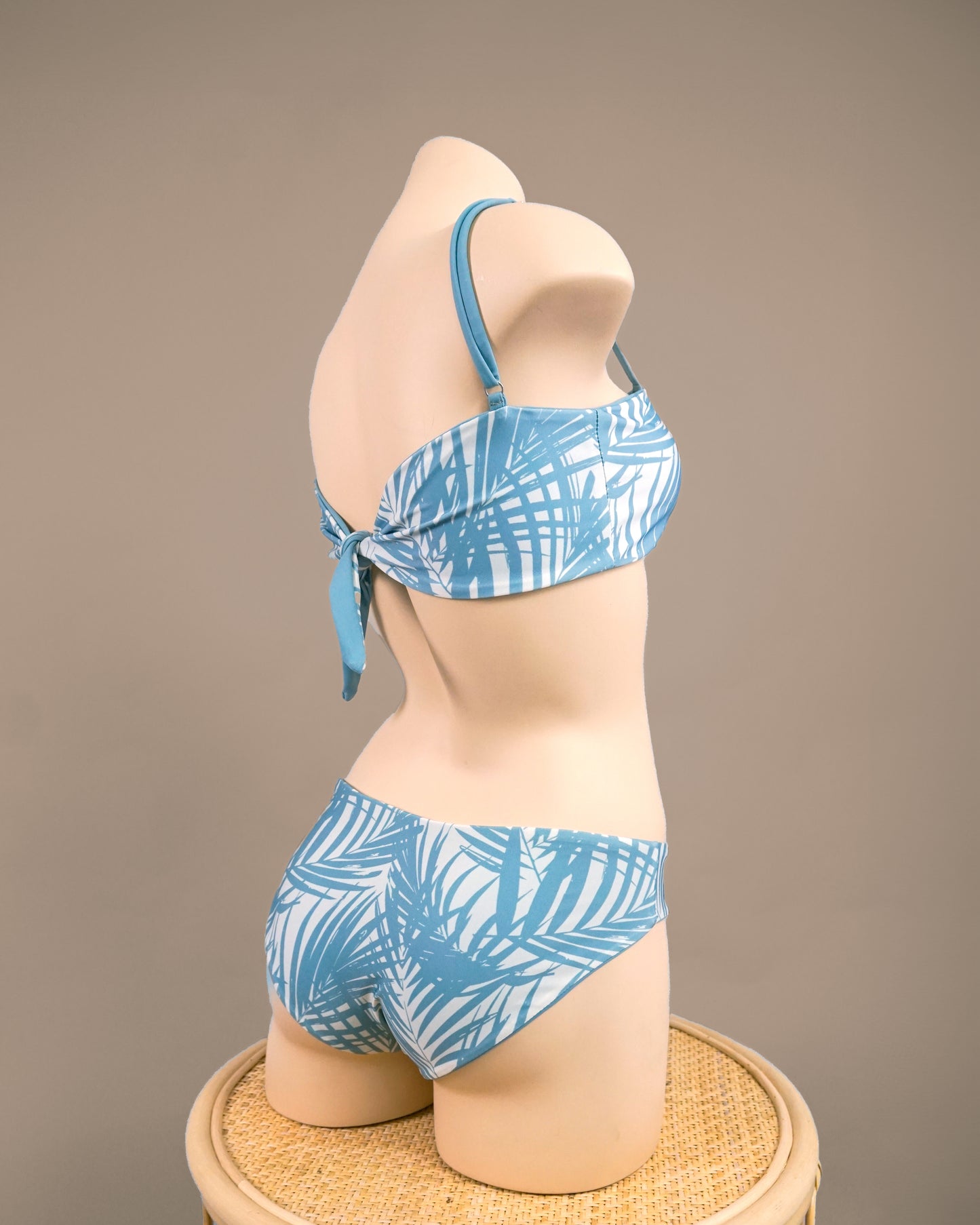 Saturday Swimwear x Harbour Thread Kona Tie Back Top - Ocean Palms