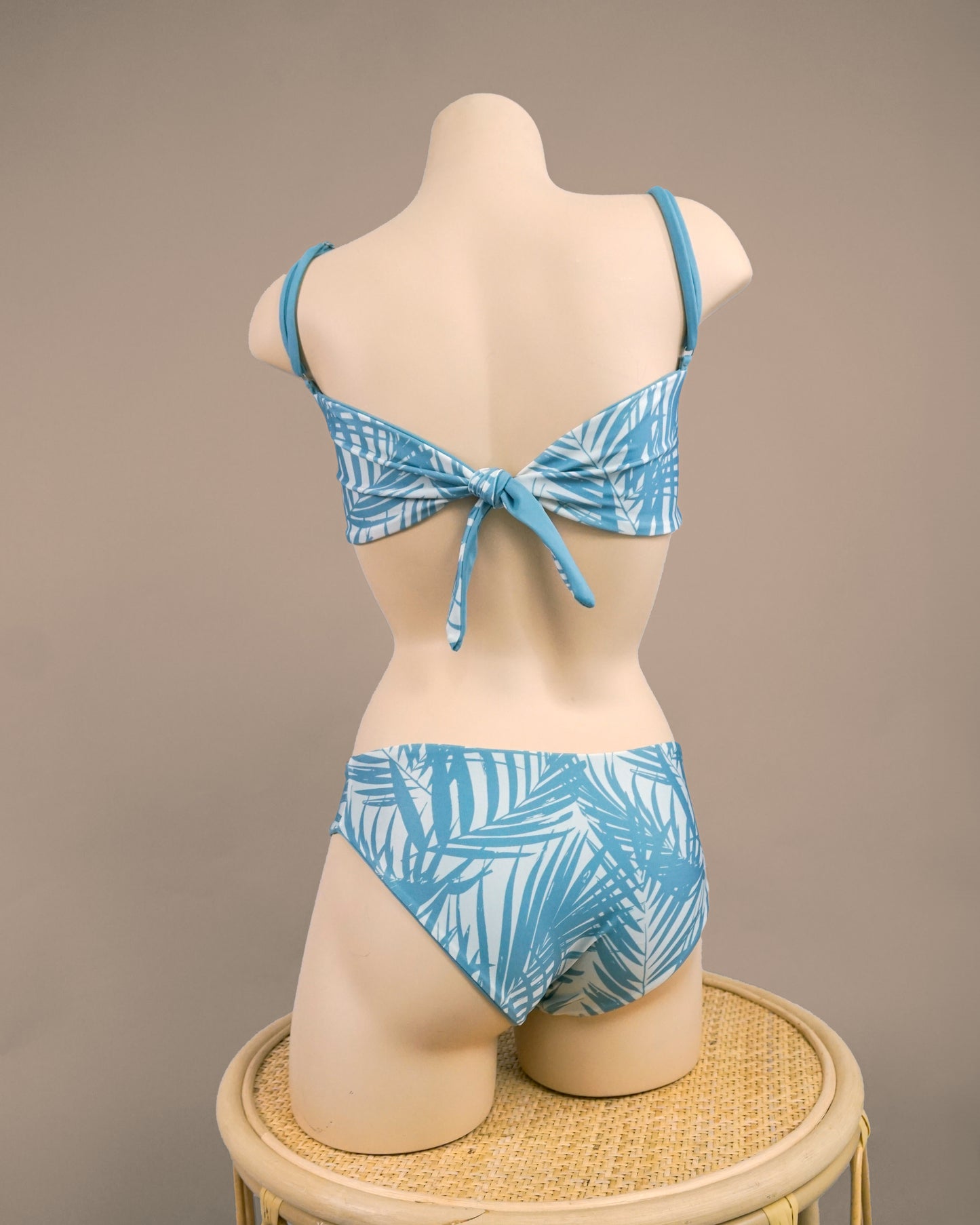 Saturday Swimwear x Harbour Thread Kona Tie Back Top - Ocean Palms