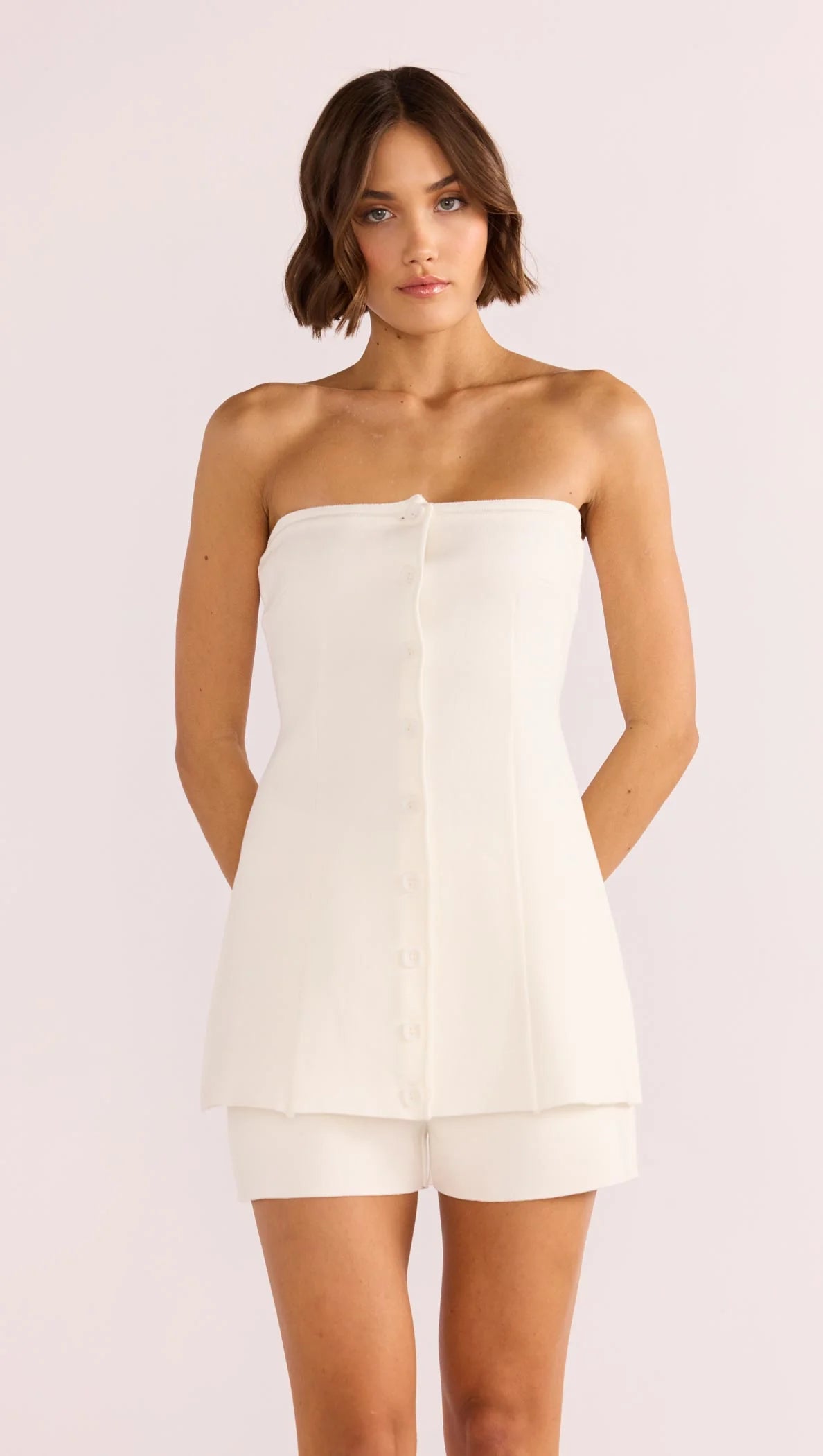 MINKPINK Elora Knit Bustier Top is available at Harbour Thread