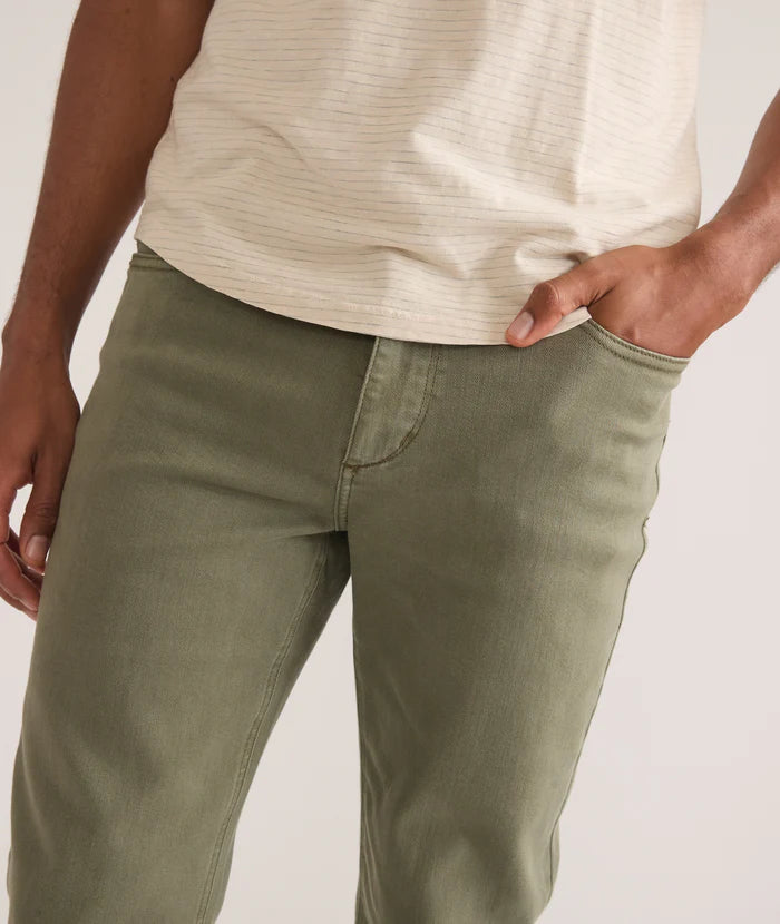Marine Layer 5 Pocket Athletic Fit Twill Pant