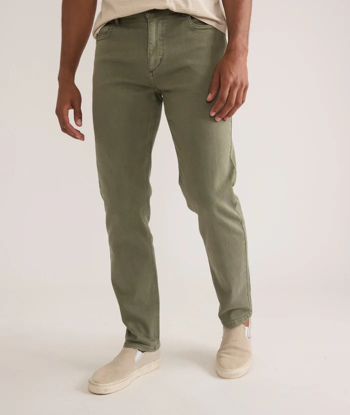 Marine Layer 5 Pocket Athletic Fit Twill Pant