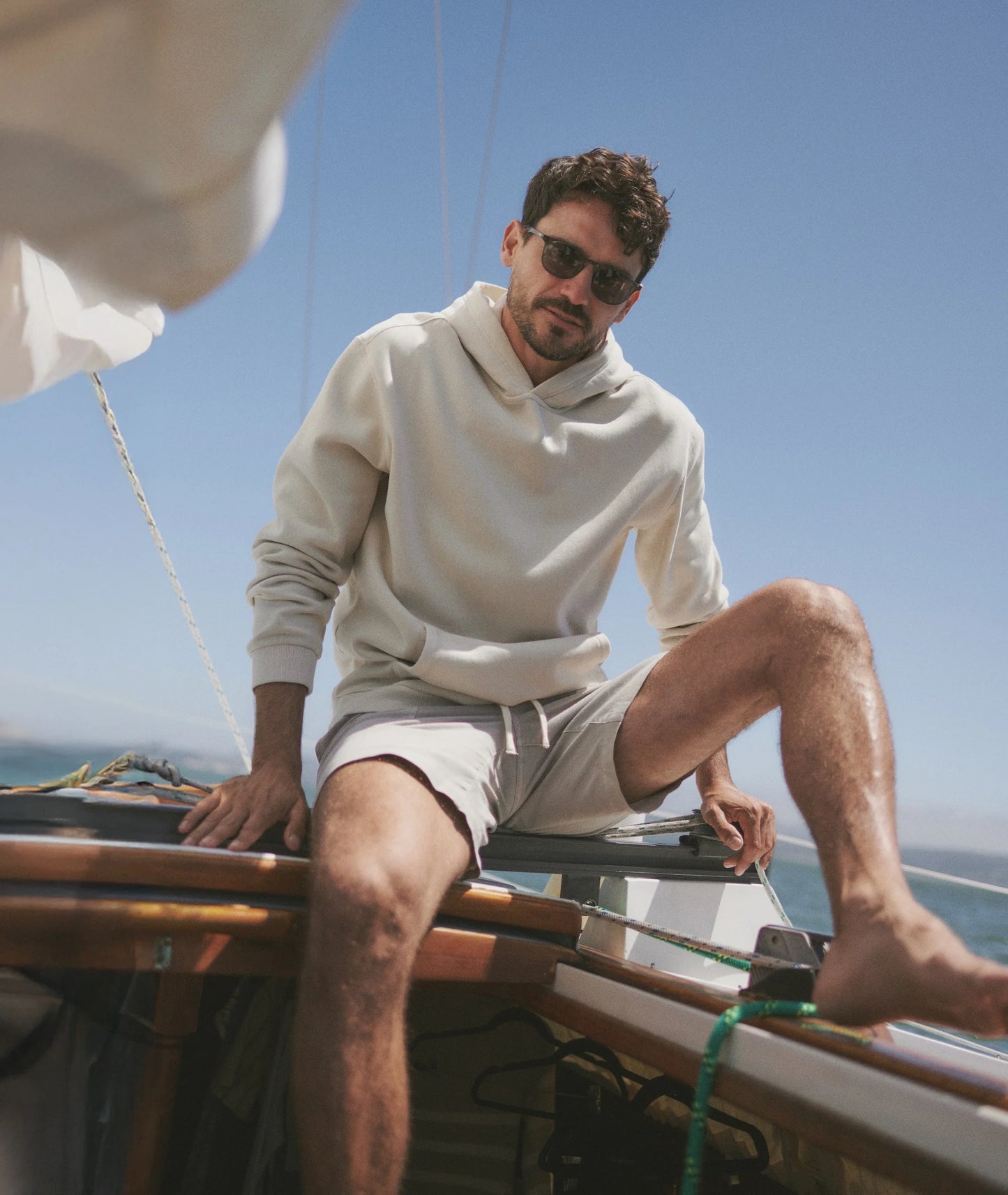 Marine Layer Cloud 9 Fleece Relaxed Hoodie