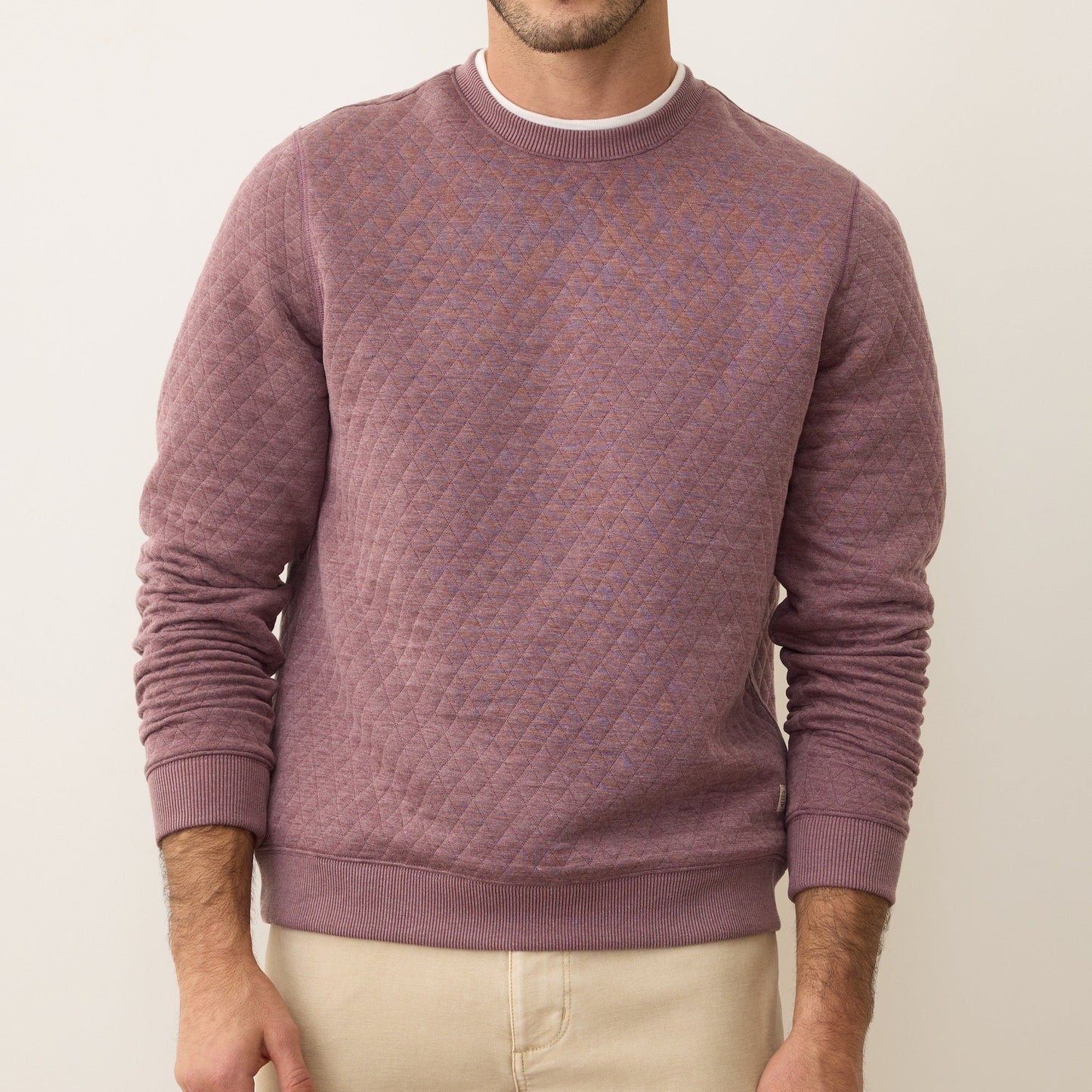 Marine Layer Corbet Quilted Crewneck