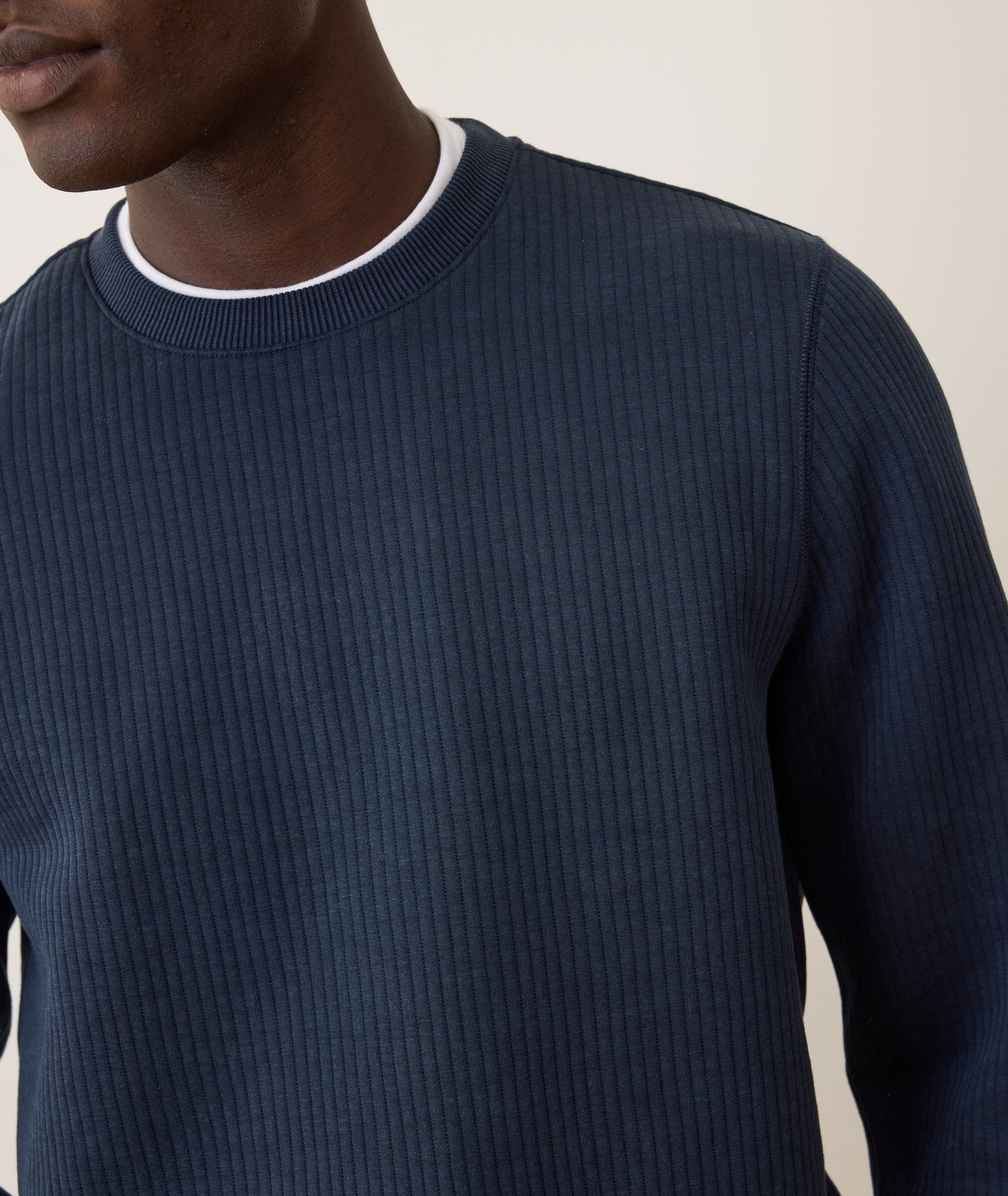 Marine Layer Corbet Quilted Crewneck