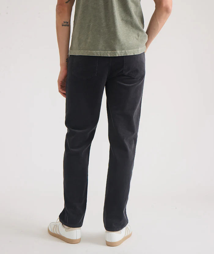 【HI FI FNK】Terry Corduroy Washed Pants Stretch Terry Corduroy 5-Pocket Pant - Washed Charcoal