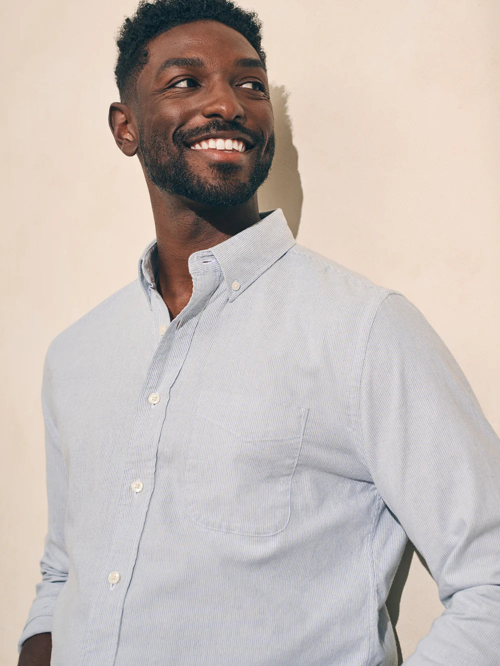Faherty Stretch Oxford Shirt 2.0 - Sale