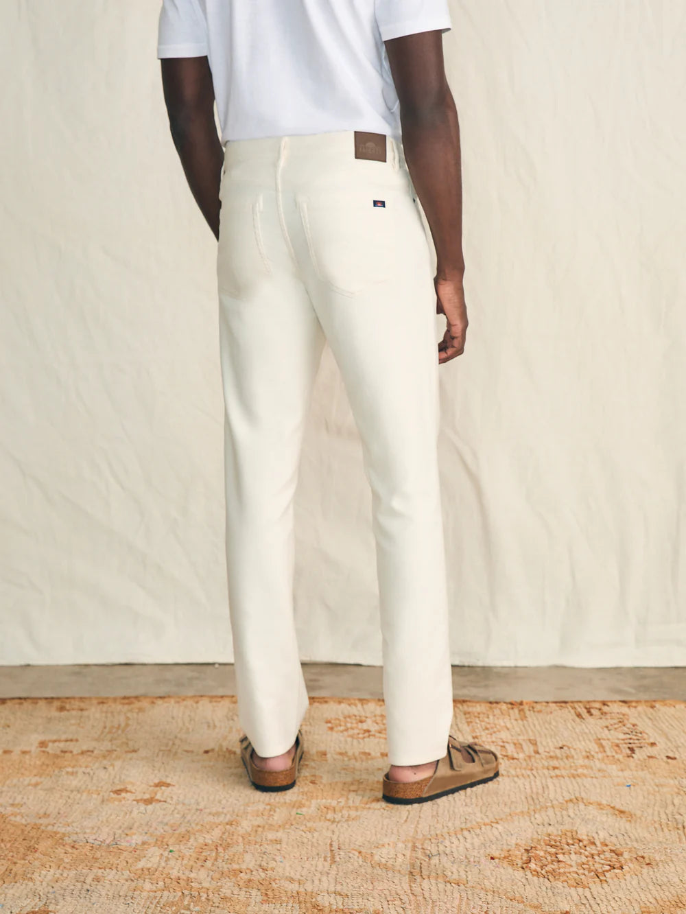 Faherty Stretch Terry 5-Pocket Pant