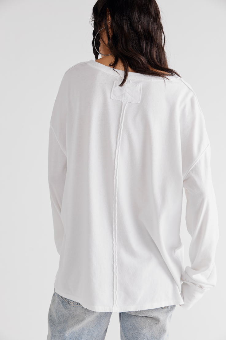 Free People Fade Into You Long Sleeve Tee