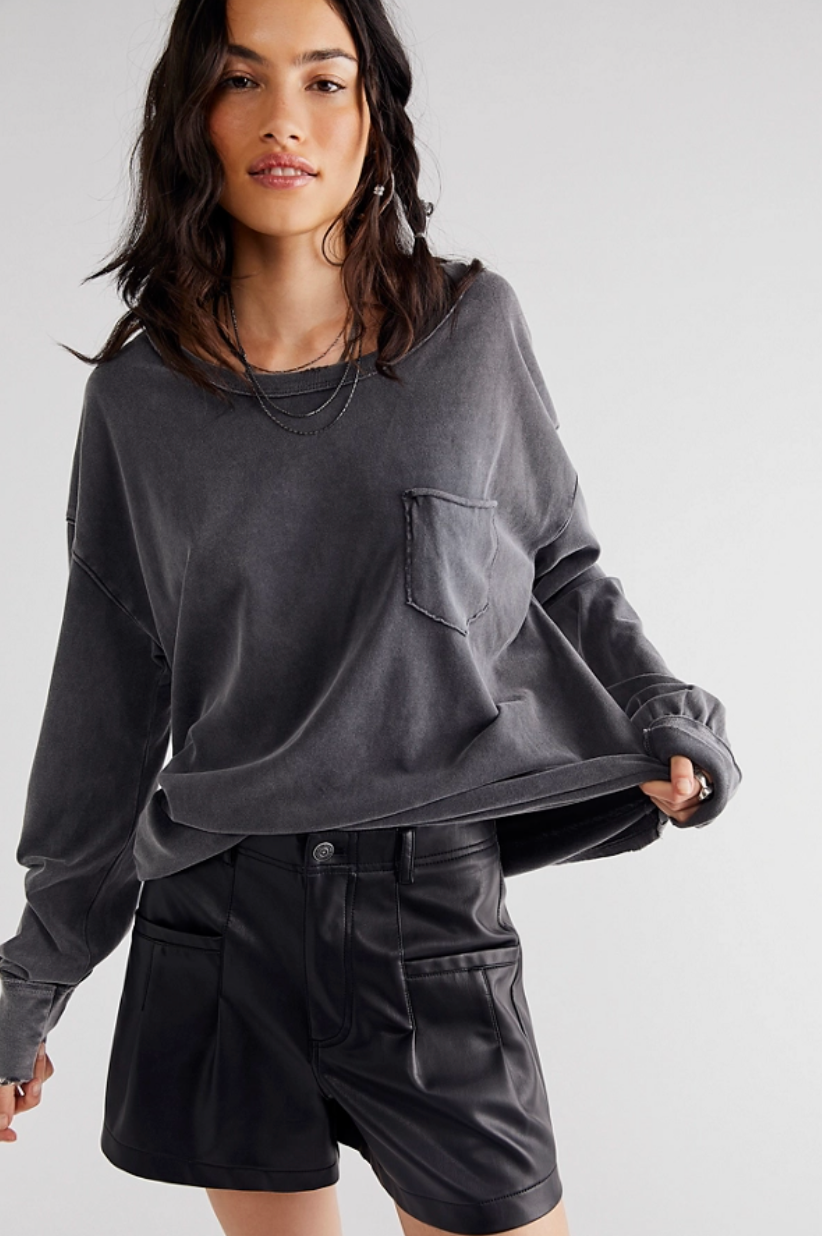 Free People Fade Into You Long Sleeve Tee | Harbour Thread