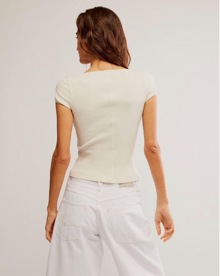 The ivory Most Wanted Cardi by Free People