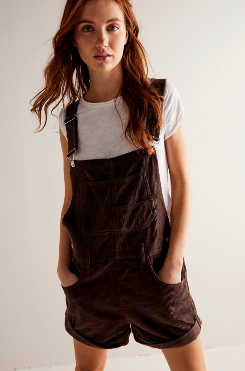 Free People Ziggy Cord Shortall - Barnwood | Harbour Thread