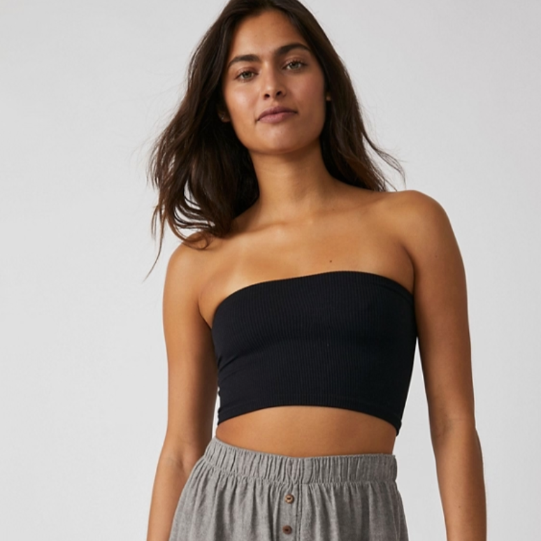 Shop the Black Free People Amelia Bandeau at Harbour Thread women's boutique in Burlington, VT.