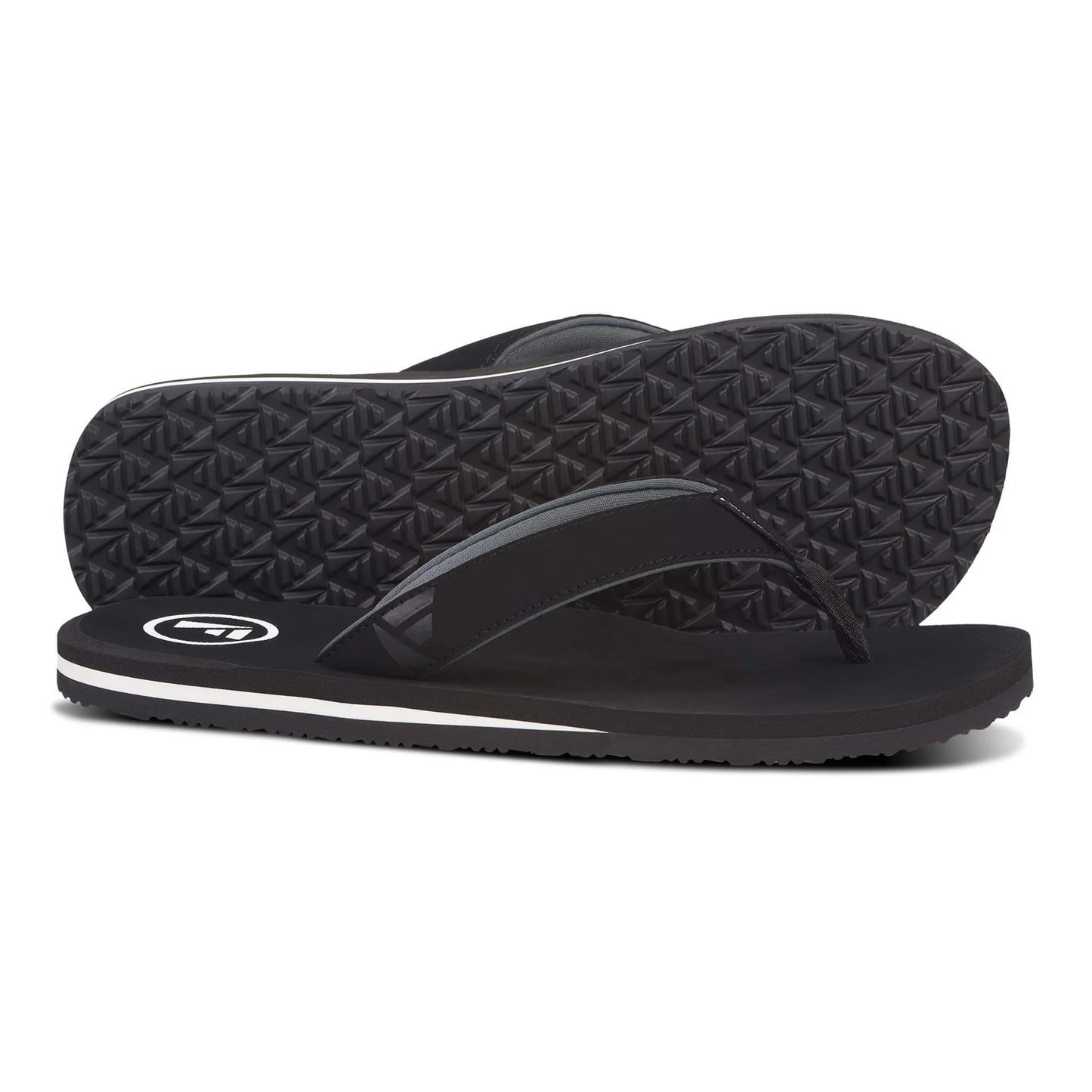 FoamLife Tarlan Men's Flip Flops - Black