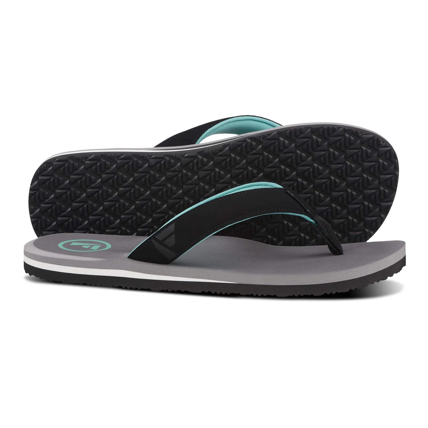 FoamLife Traa Men's Flip Flops - Stone Grey