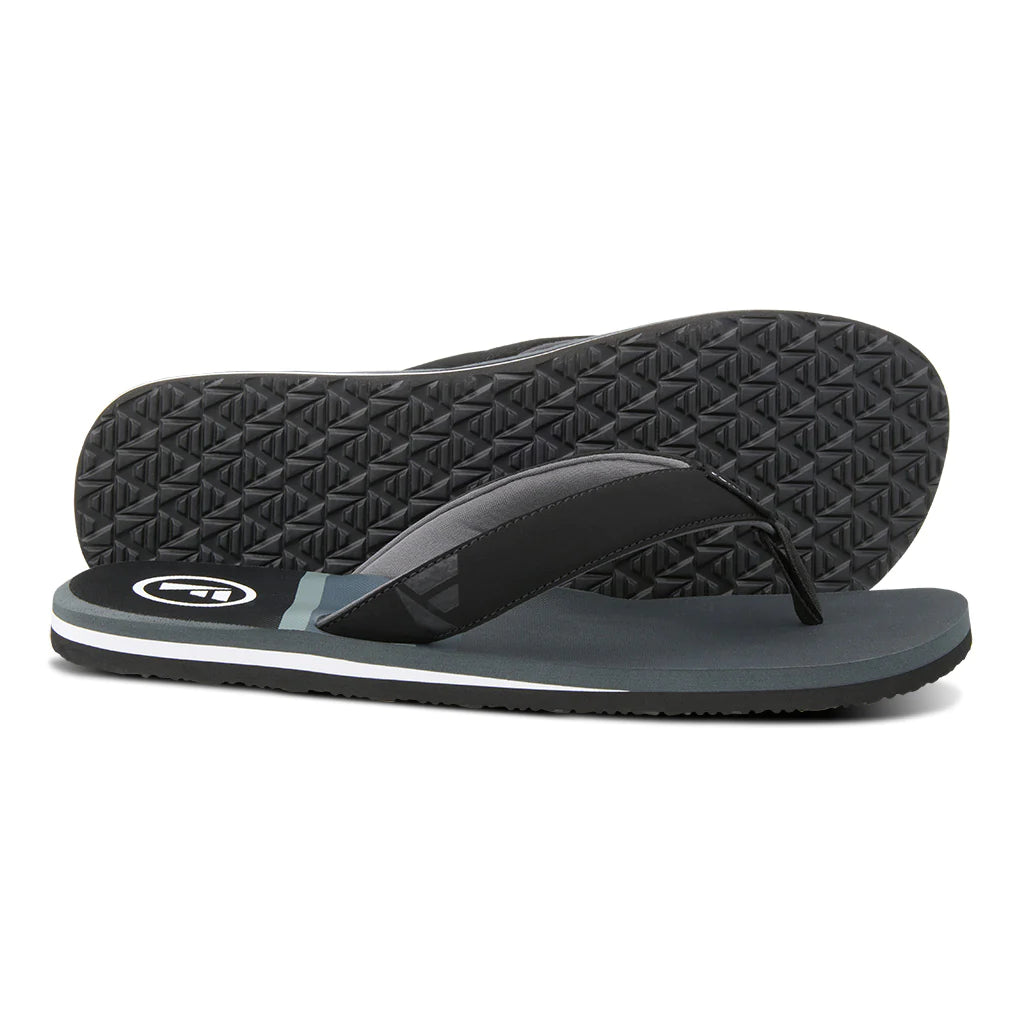 FoamLife Rullen SC Men's Flip Flops - Slate Grey