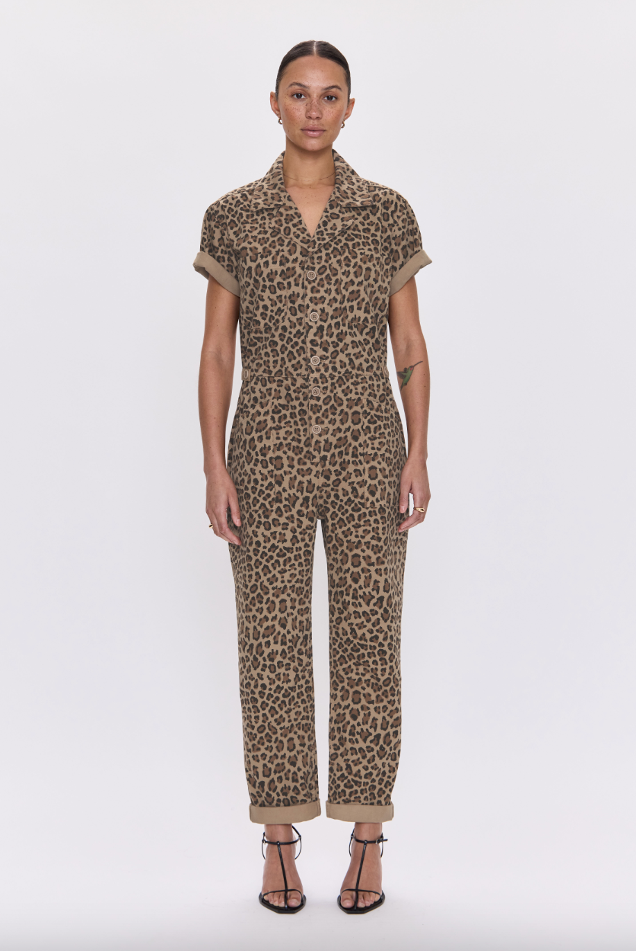 Make a statement in this feline print one and done jumpsuit from Pistola. Find yours at Harbour Thread in Burlington, VT!